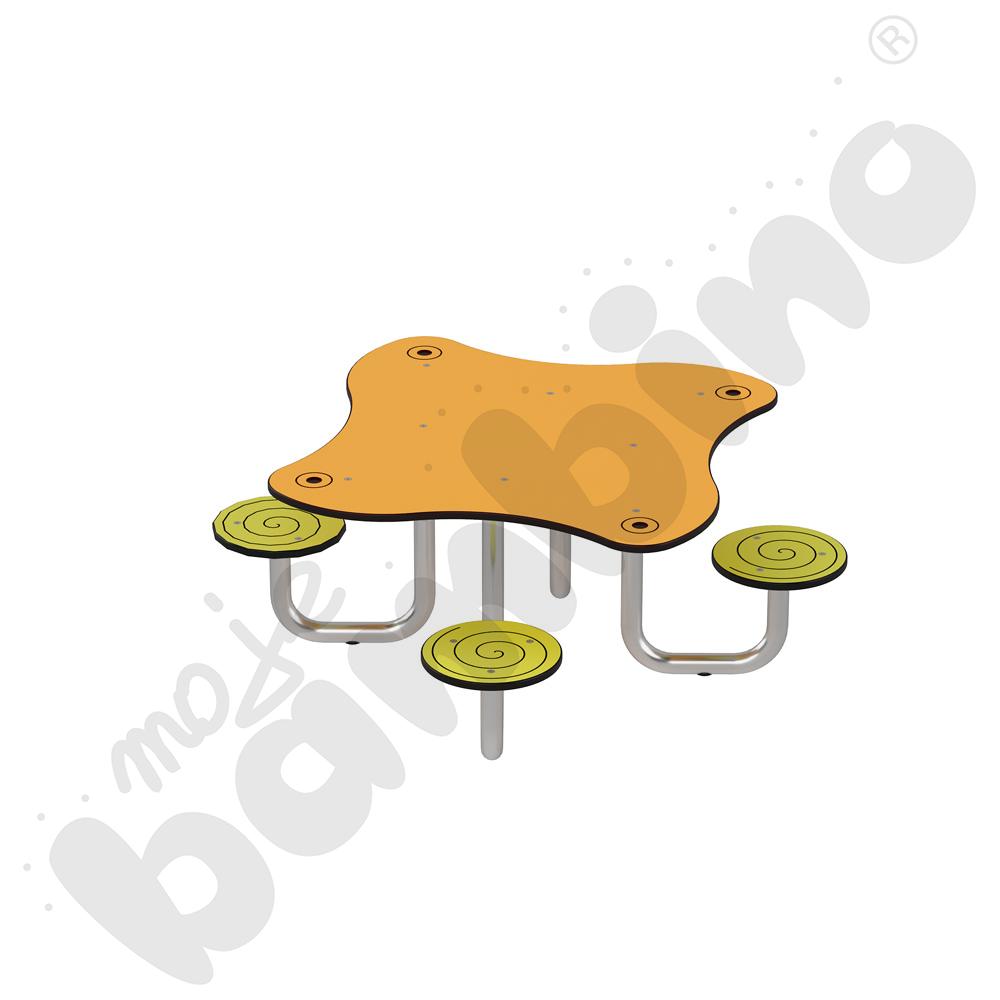 Milo - stolik z siedziskami