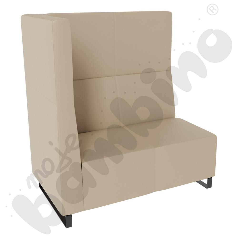 Sofa Universum 2-os. wys. 133 cm, bok średni lewy, tkanina MT05