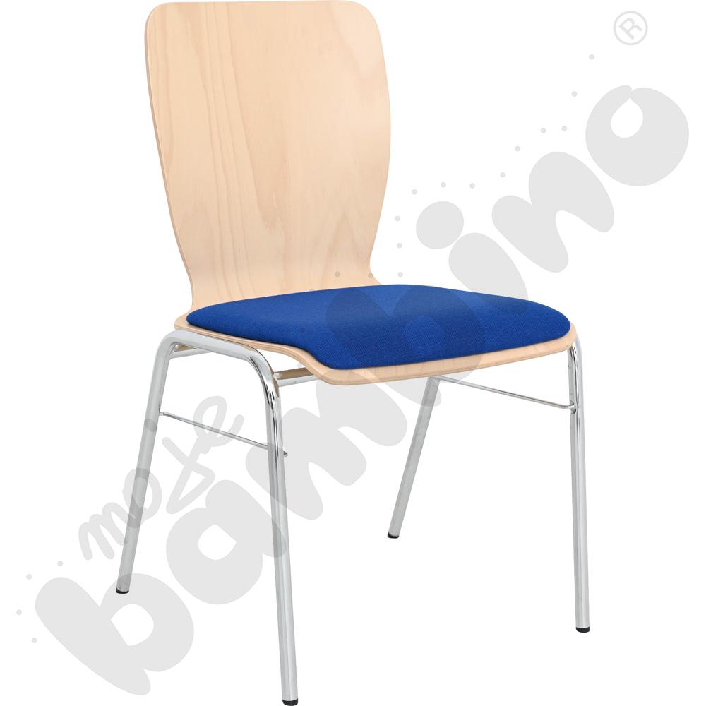 Krzesło Wing II seat plus chrome - pełne oparcie