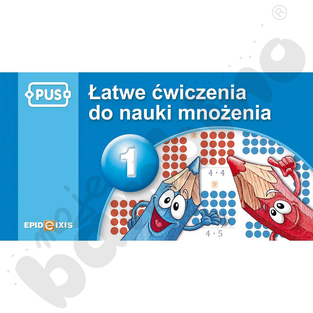 Łatwe ćwiczenia do nauki mnożenia 1