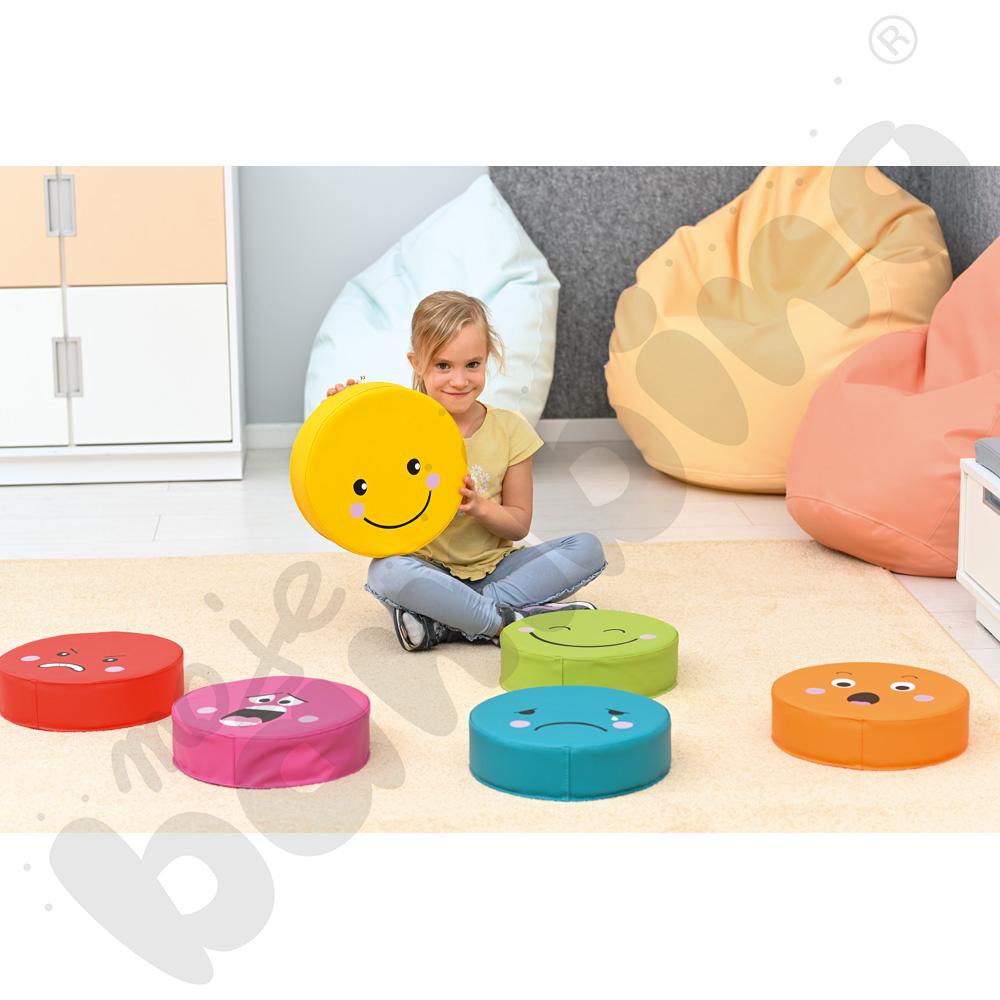 Kolorowe poduchy Emocje