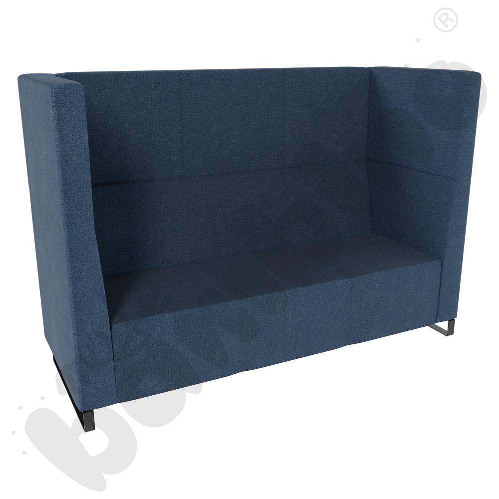 Sofa Universum 3-os. wys. 133 cm, 2 boki średnie, tkanina KG06