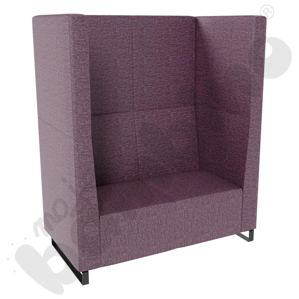 Sofa Universum 2-os. wys. 163 cm, 2 boki wysokie, tkanina RO13