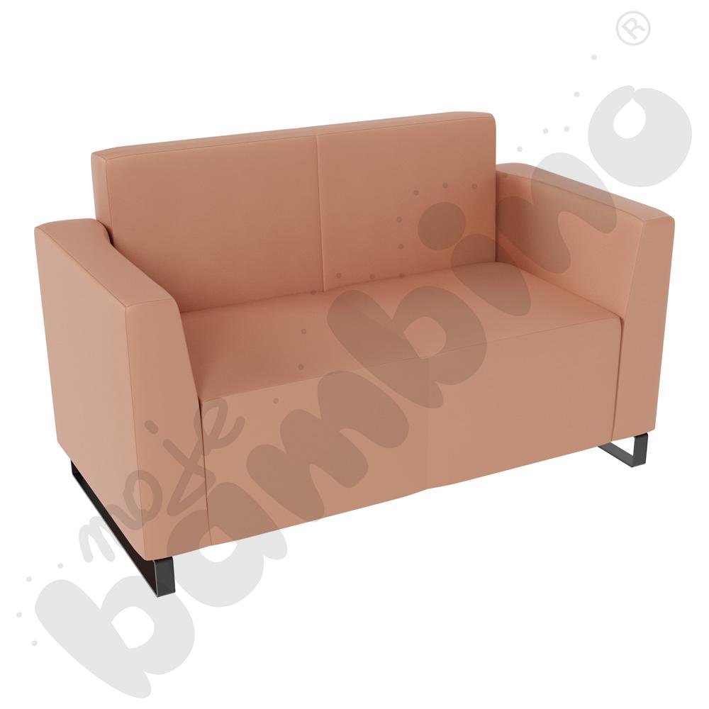 Sofa Universum 2-os. wys. 82 cm, 2 boki niskie, tkanina MT06