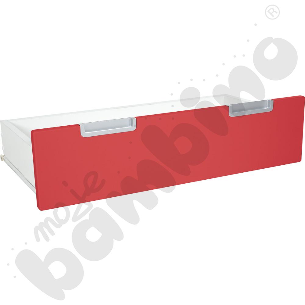 Quadro - szuflada szeroka - czerwona