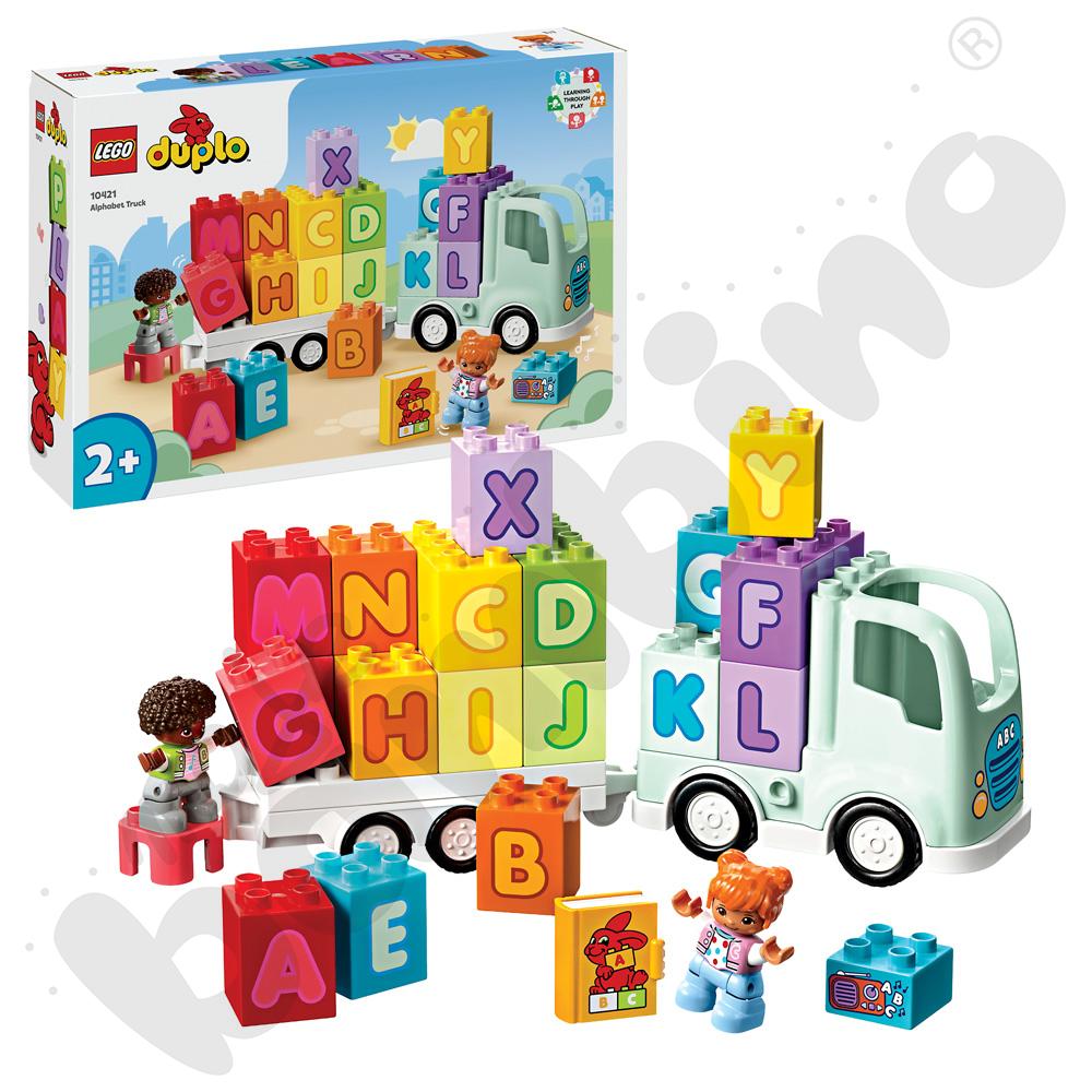 LEGO® Duplo Town Ciężarówka z alfabetem LEGO® Duplo Town Ciężarówka z alfabetem