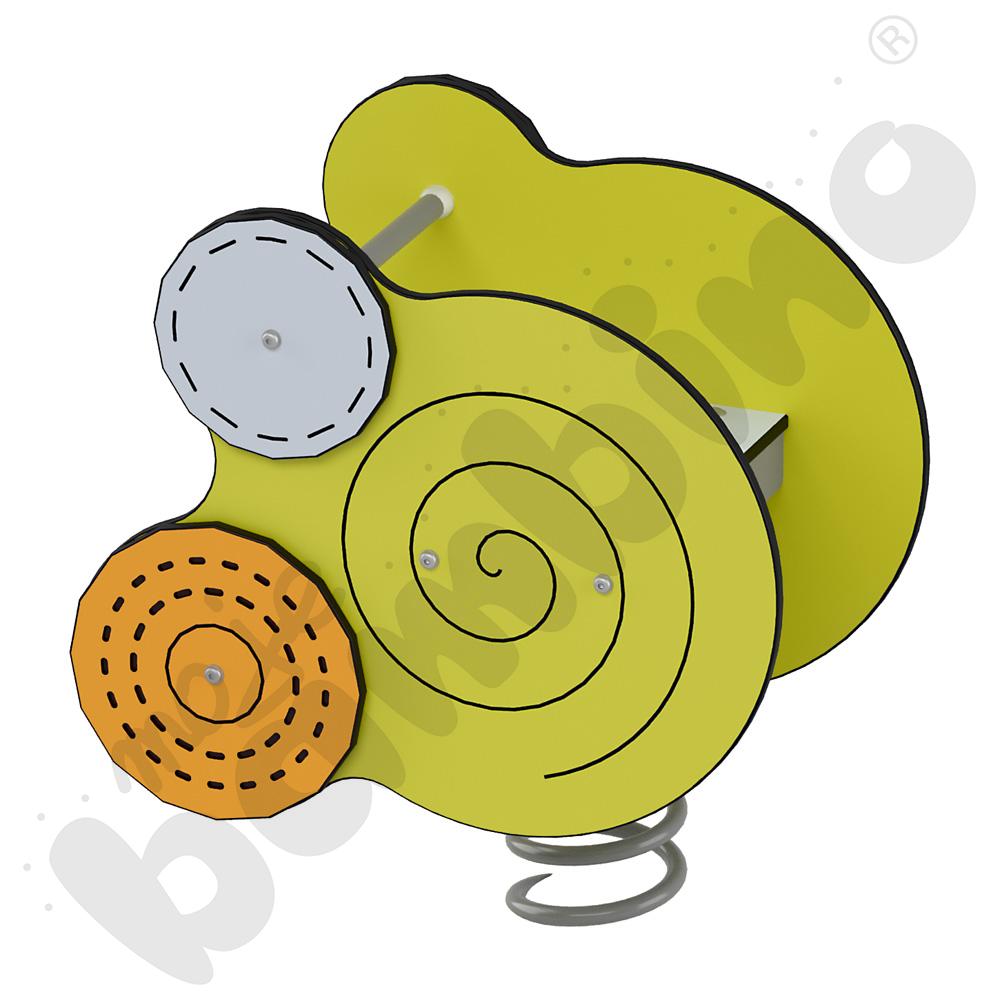 Milo - sprężynowiec 1 na podstawie betonowej