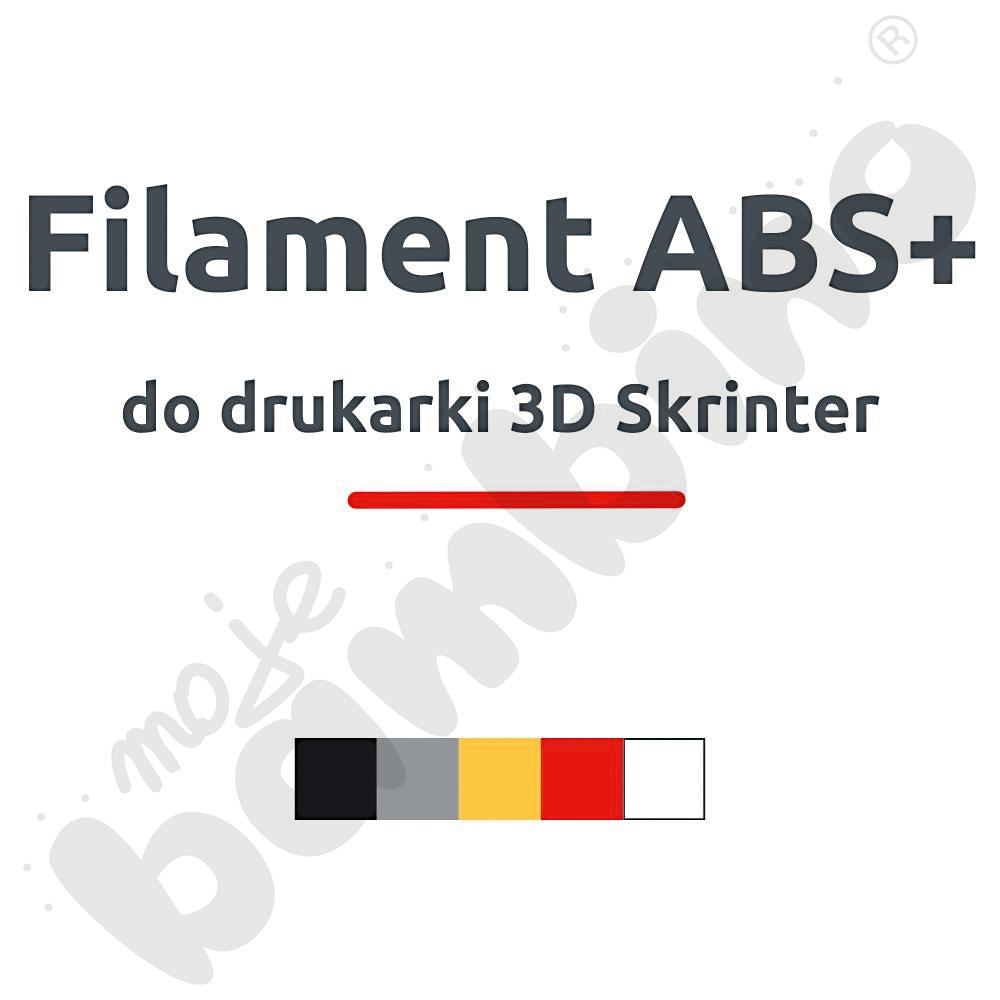 Filament ABS+ do drukarki 3D Skrinter - czerwony