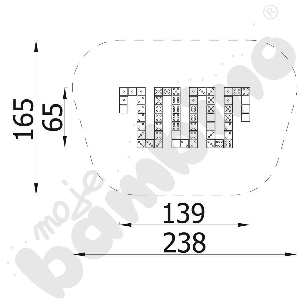 Ogrodowa gra Terra - Domino