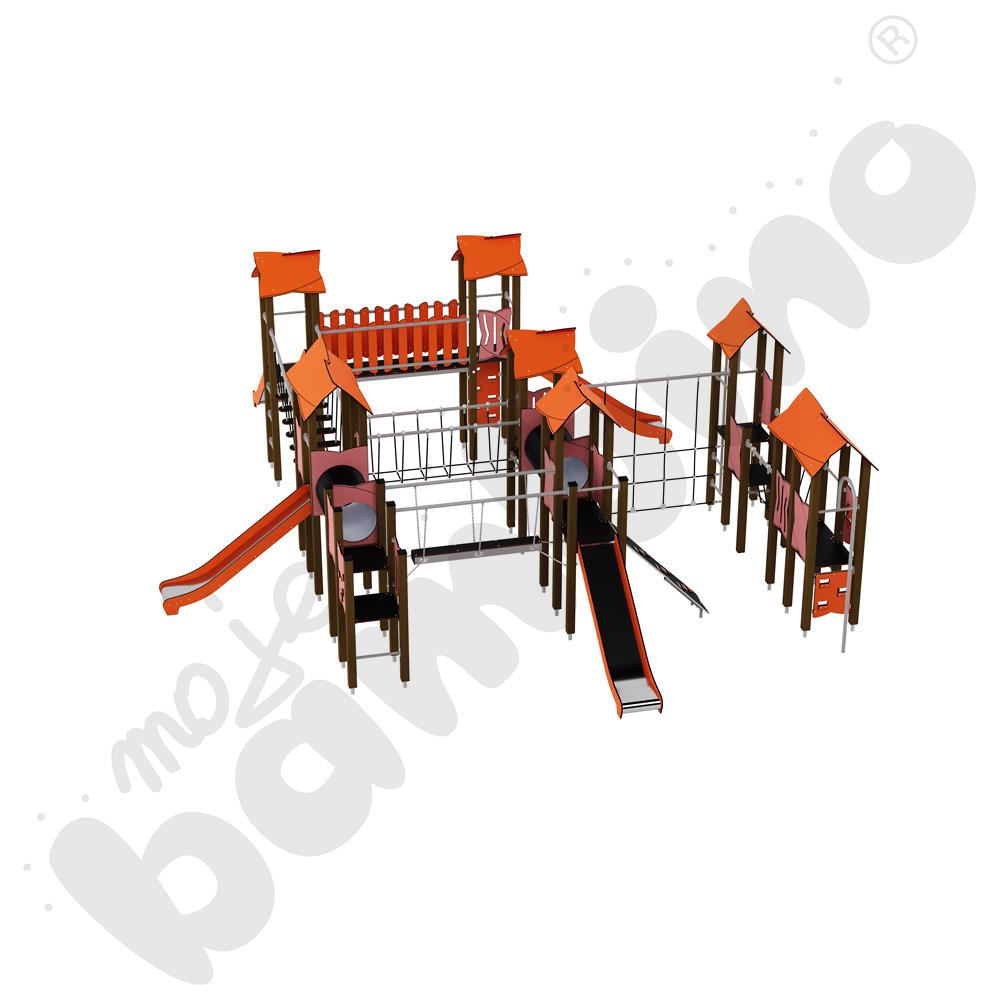 Zestaw Urbi 12, słupy drewniane A