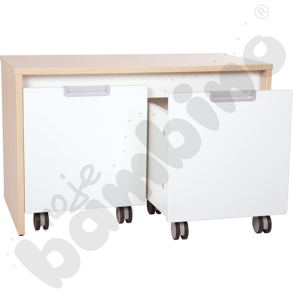 Quadro - ławeczka na dużą skrzynię, klon jasny