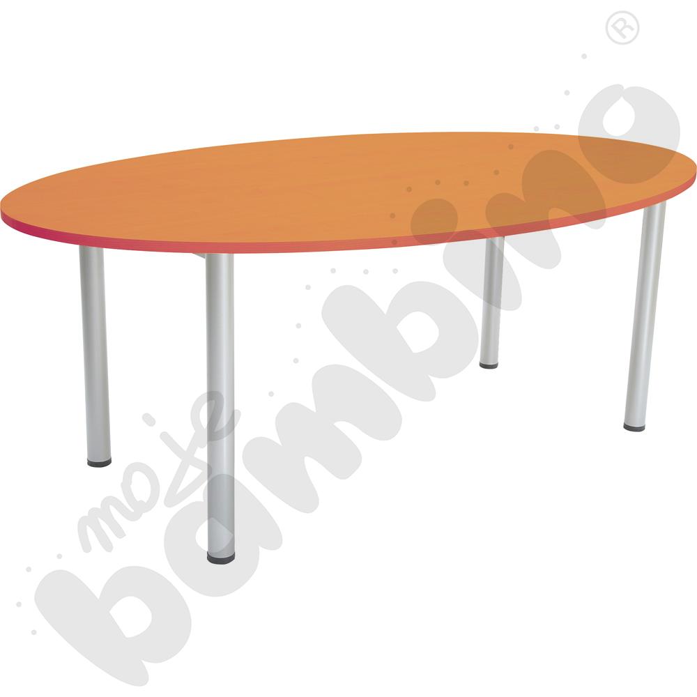 Stół owalny 100 x 180 cm buk