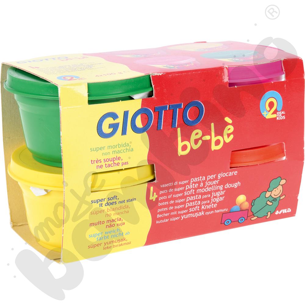 Ciastolina Giotto Be-Be 4x100 g