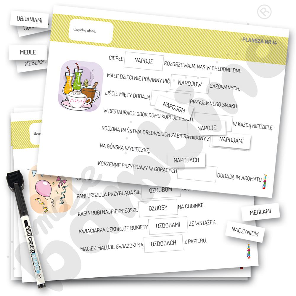 Formy słów. Odmiana rzeczowników. Część 1 Formy słów. Odmiana rzeczowników. Część 1