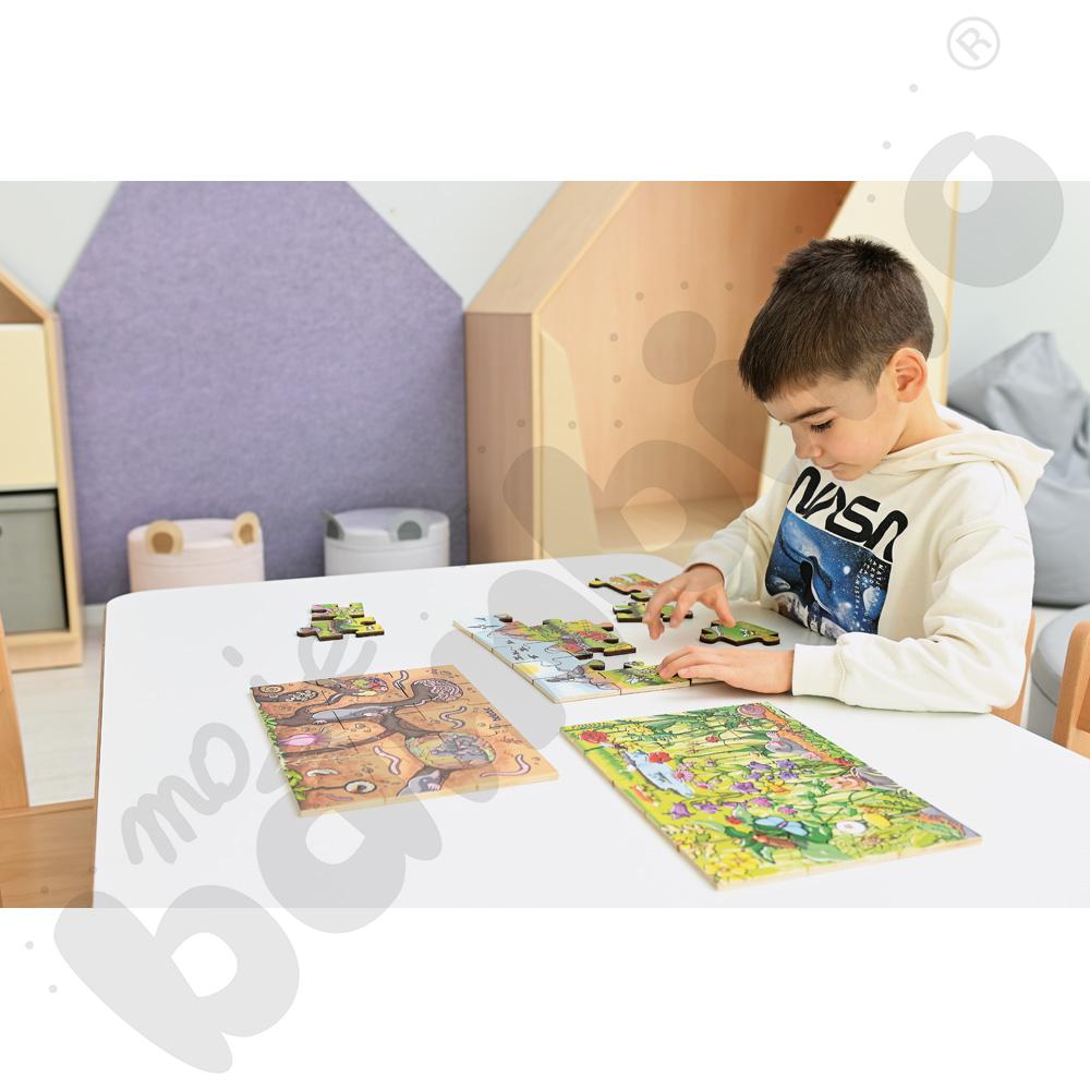 Puzzle podłogowe Łąka kwietna