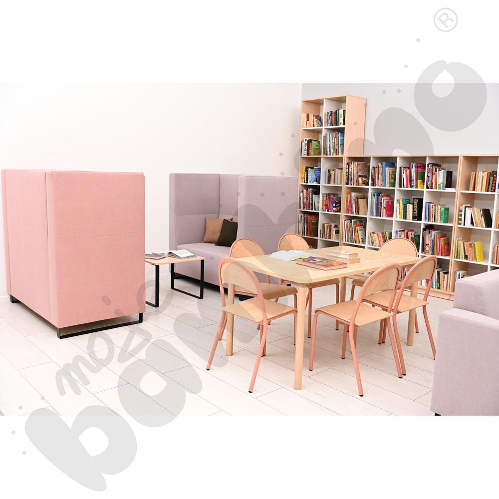 Sofa Universum 2-os. wys. 133 cm, 2 boki średnie, tkanina KG21