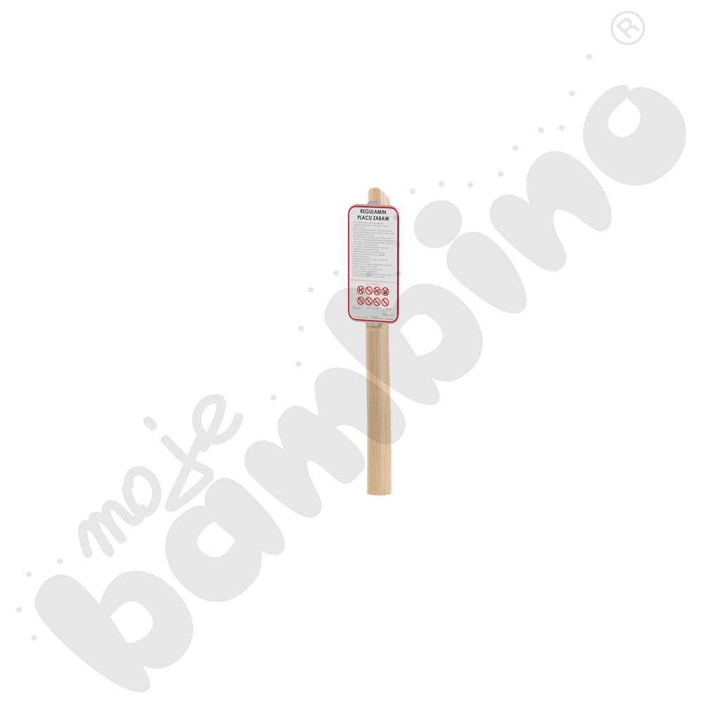 Tablica informacyjna I Robinio