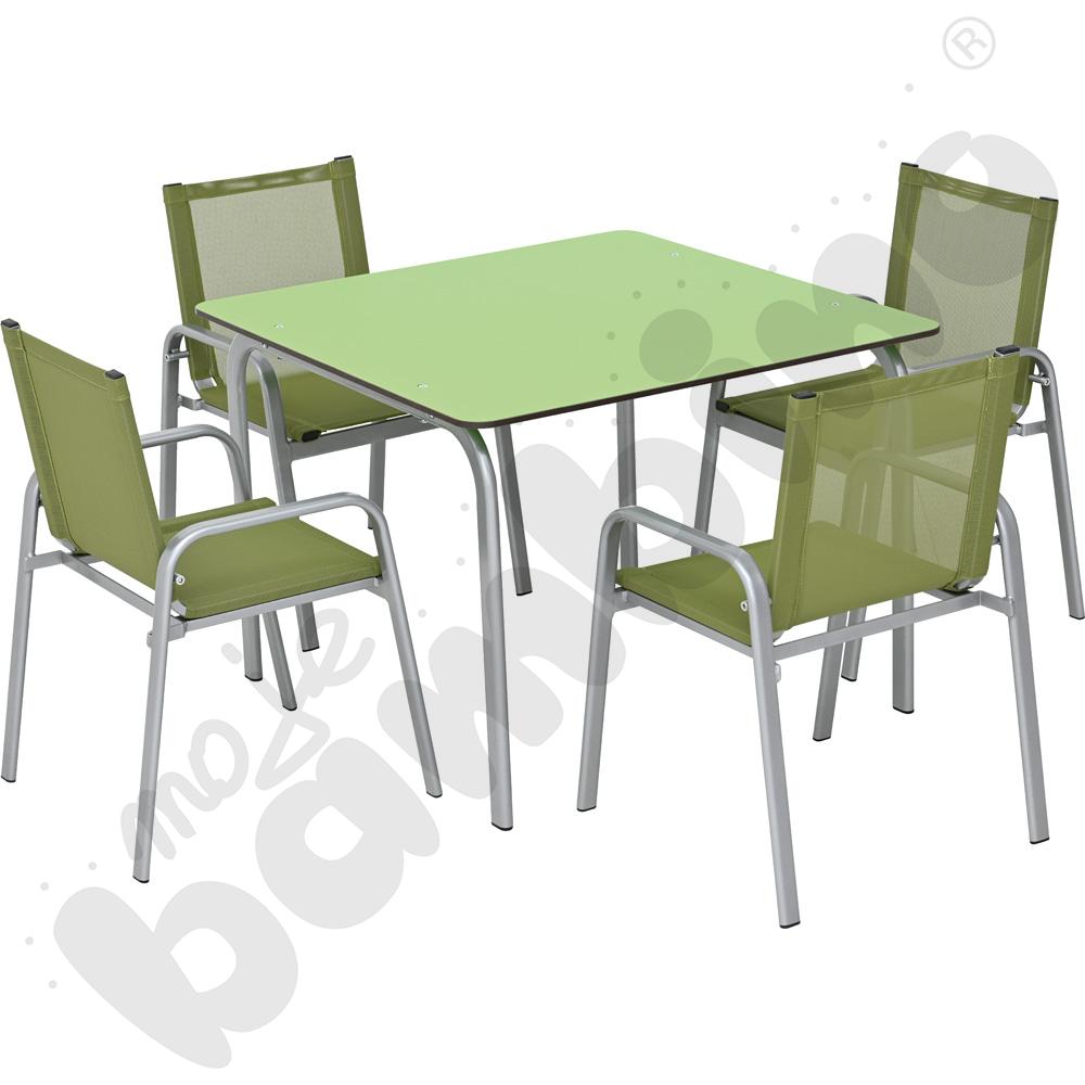Zestaw ogrodowy - stół i krzesła