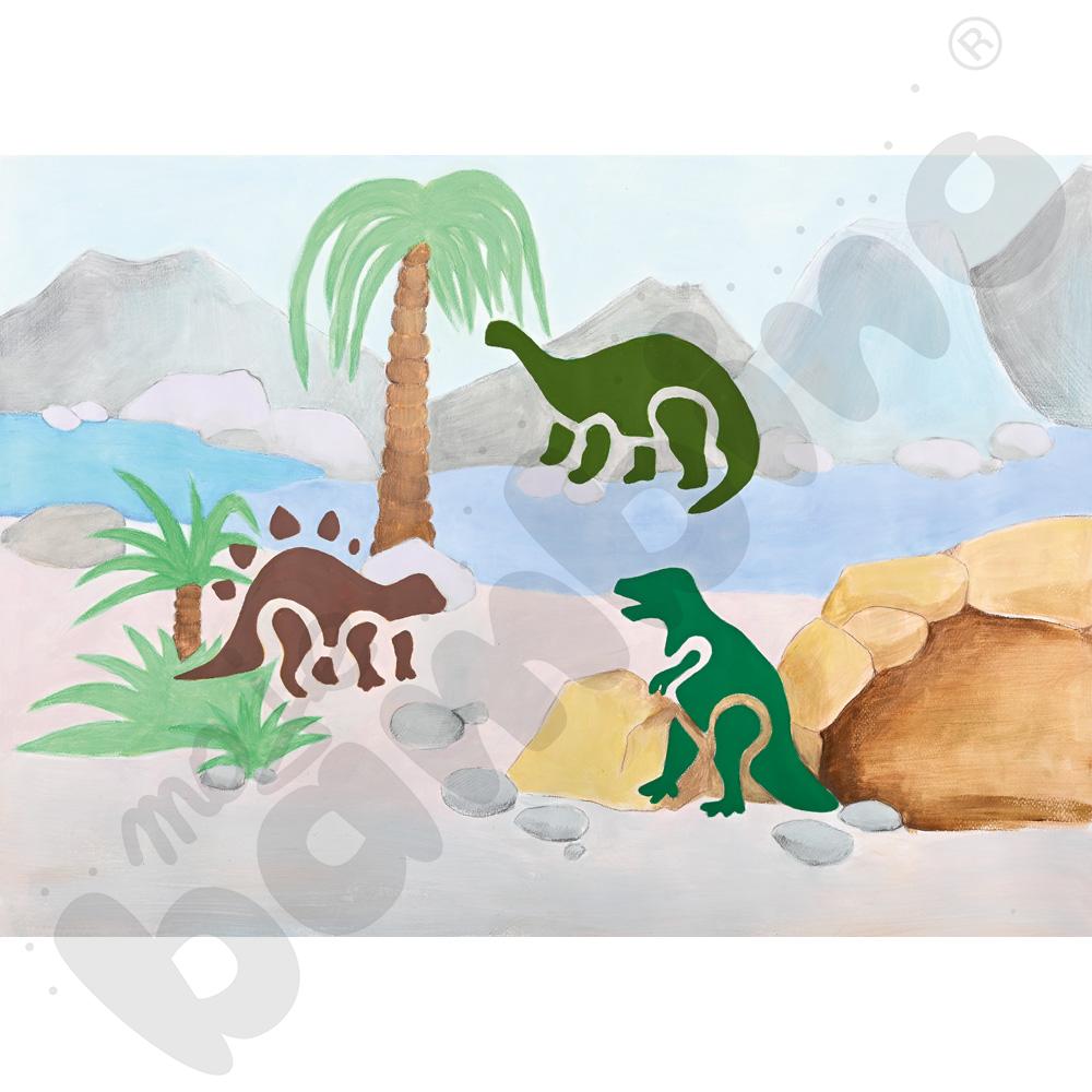 Szablony - dinozaury