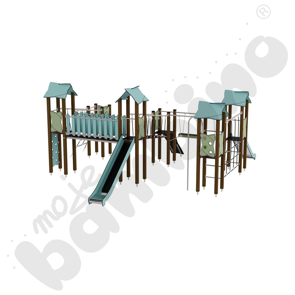 Zestaw Urbi 11, słupy drewniane C