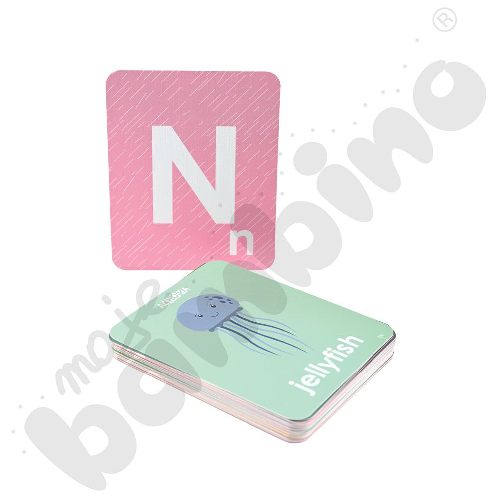 LOGI miniBot - alfabet - w języku angielskim