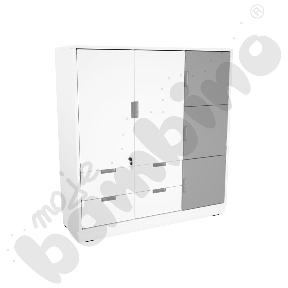 Quadro - zestaw 232, biała skrzynia
