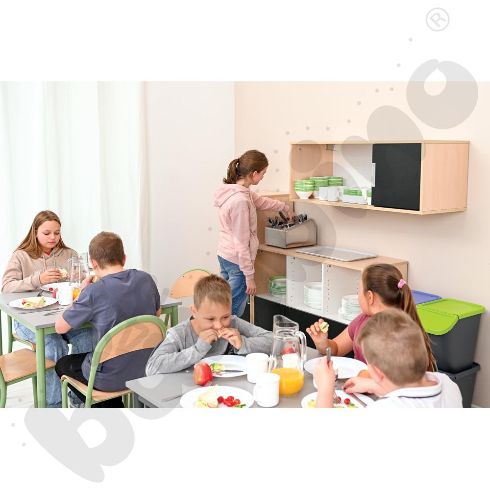 Quadro - szeroka szafka wisząca - prawa, klon jasny Quadro - szeroka szafka wisząca - prawa, klon jasny