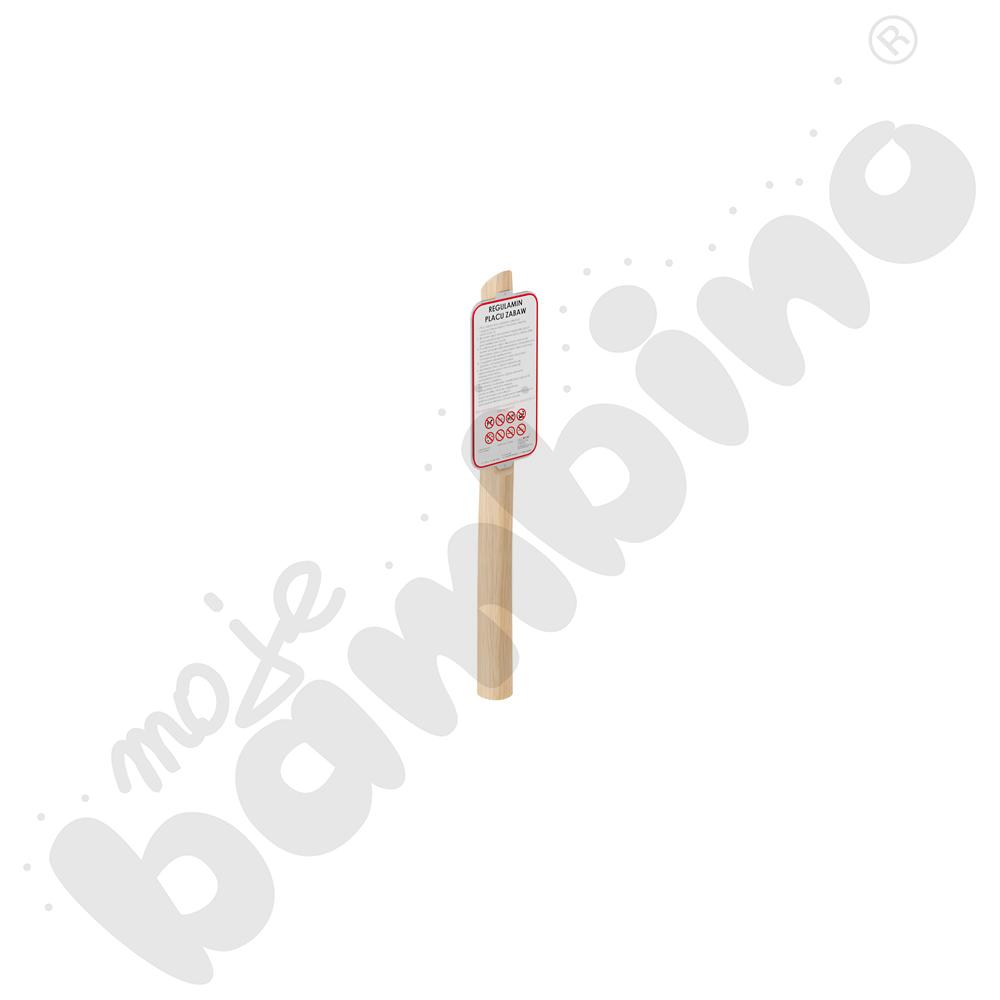 Tablica informacyjna I Robinio