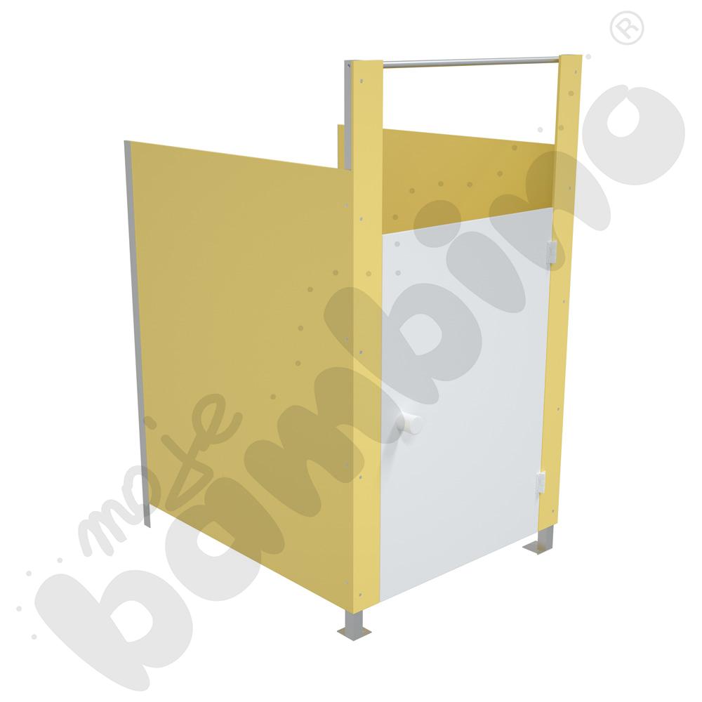 Kabina WC Aqua  - moduł podstawowy żółty          