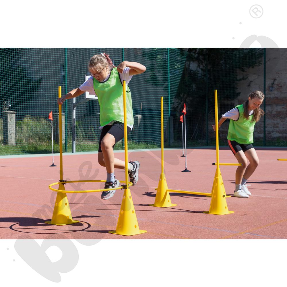 Zestaw tyczek i pachołków