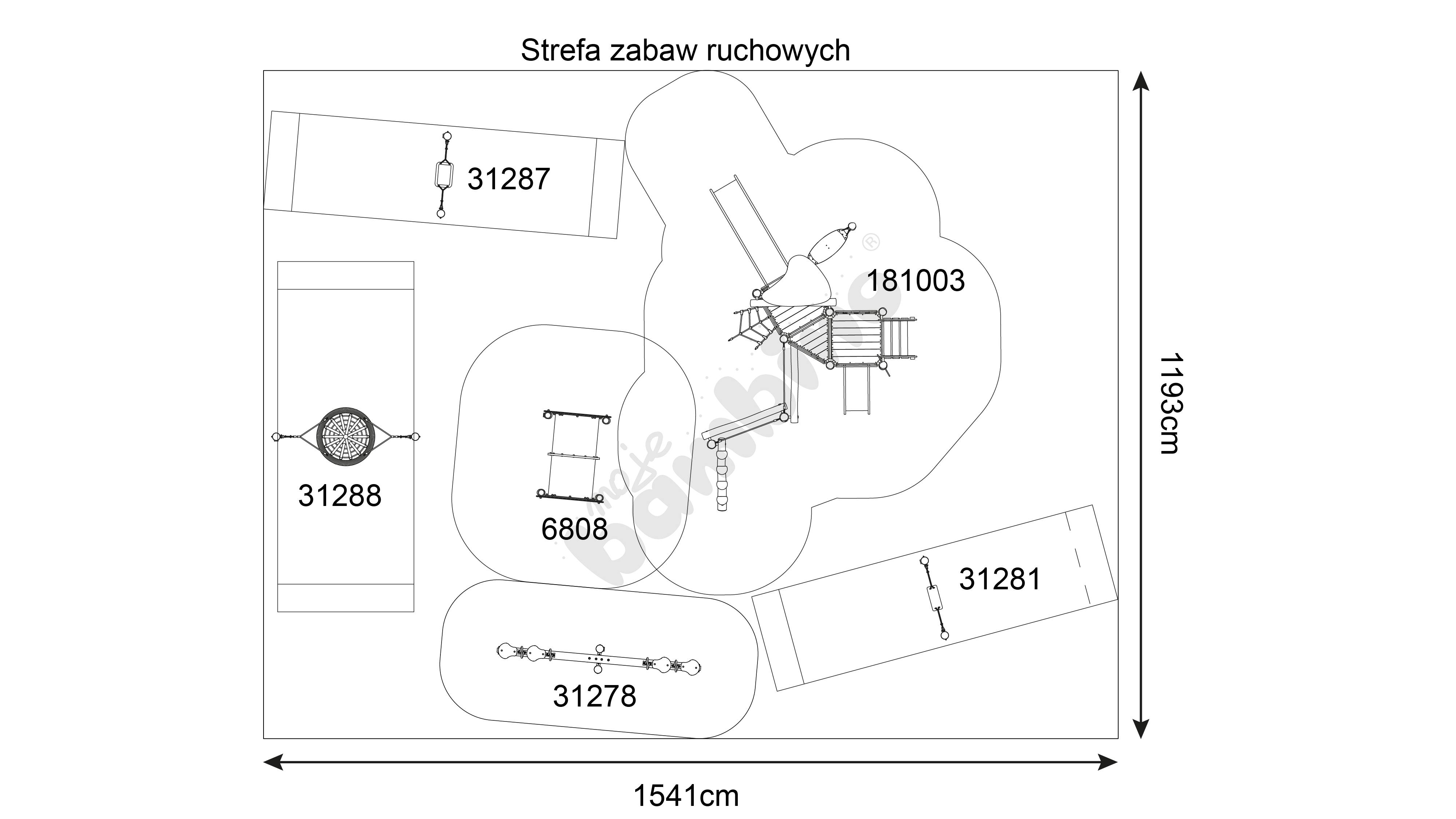 Aktywne Place Zabaw zestaw 2