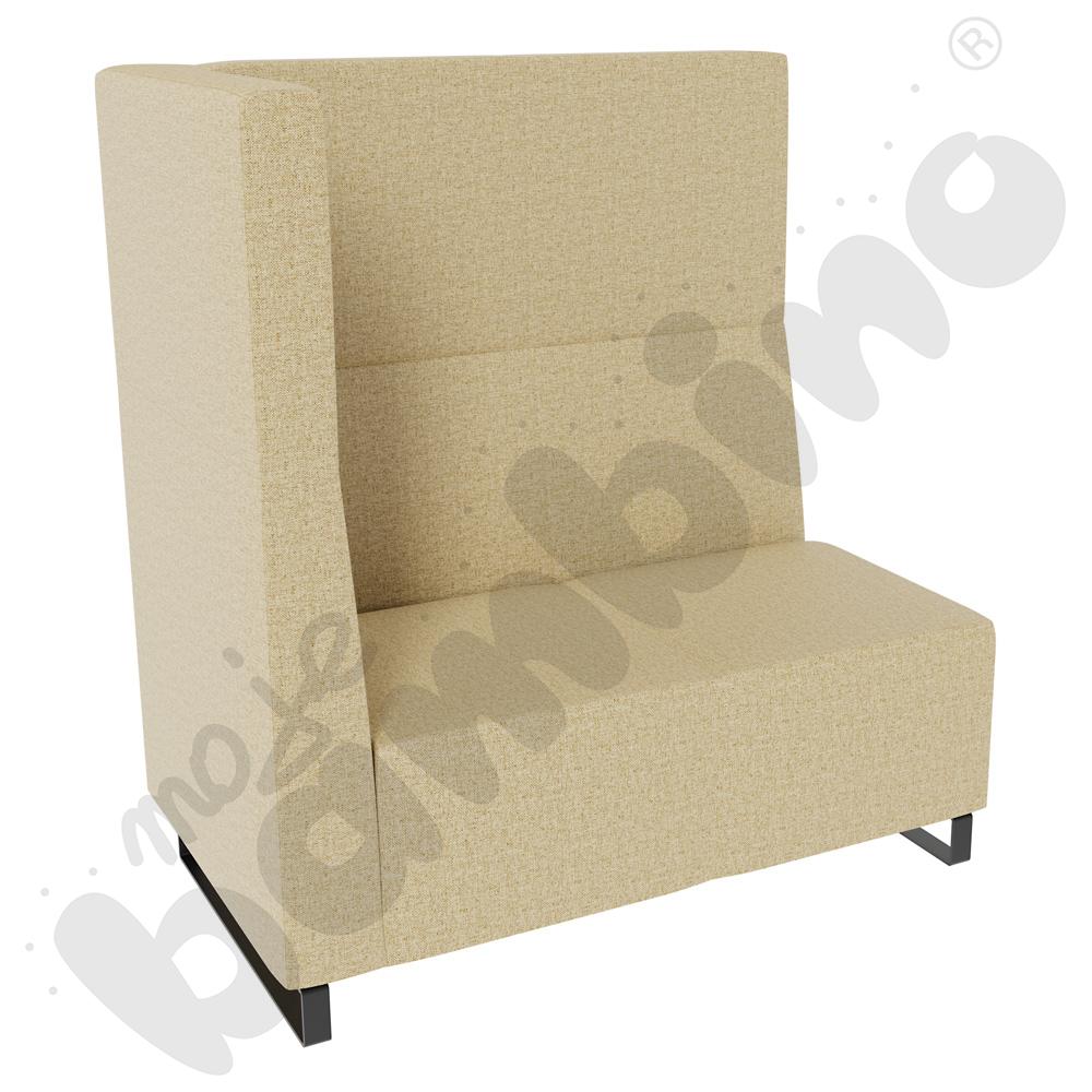 Sofa Universum 2-os. wys. 133 cm, bok średni lewy, tkanina RO09