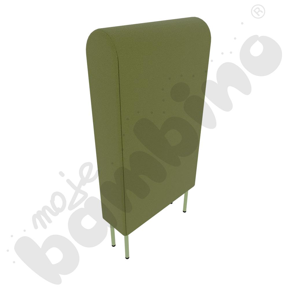 Moduł Versa 60x20x120 cm z filcowymi stopkami, stelaż oliwkowy, tkanina BD17