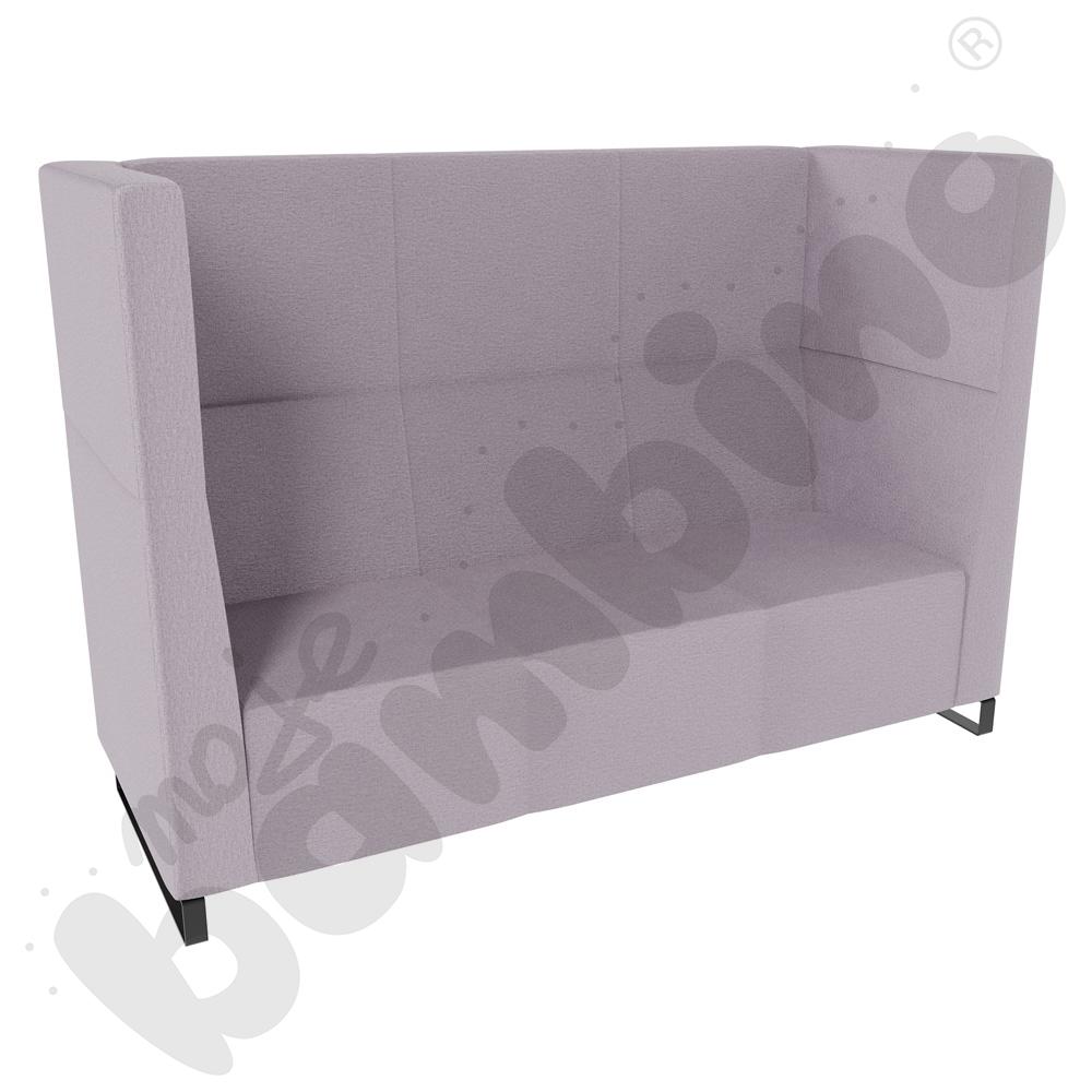 Sofa Universum 3-os. wys. 133 cm, 2 boki średnie, tkanina KG21