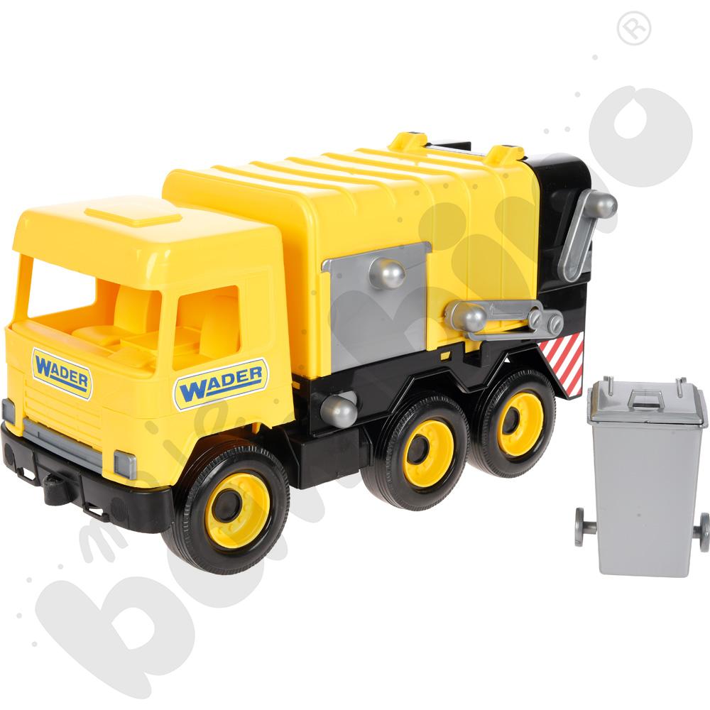 Middle Truck - śmieciarka Kacpra - żółta