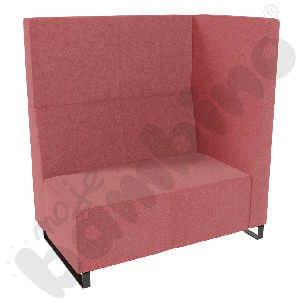 Sofa Universum 2-os. wys. 133 cm, bok średni lewy, tkanina KG19