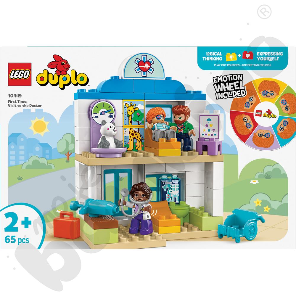 LEGO® Duplo Town Pierwszy raz: Wizyta u lekarza LEGO® Duplo Town Pierwszy raz: Wizyta u lekarza