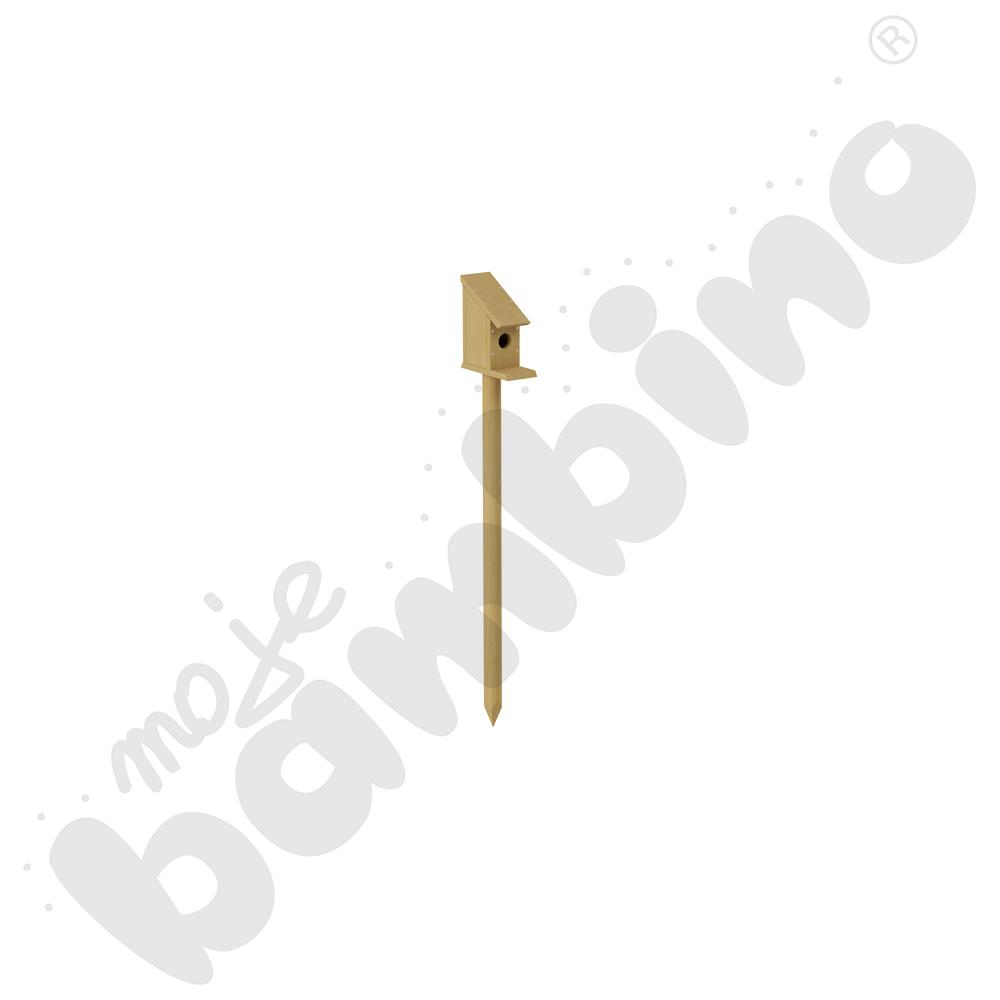 Domek dla ptaków stojący Terra