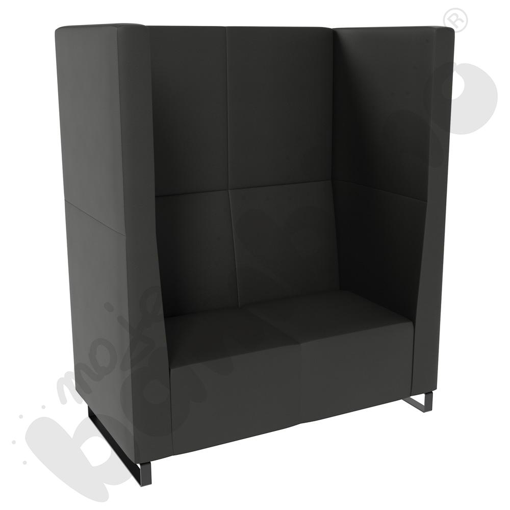 Sofa Universum 2-os. wys. 163 cm, 2 boki wysokie, tkanina MT01