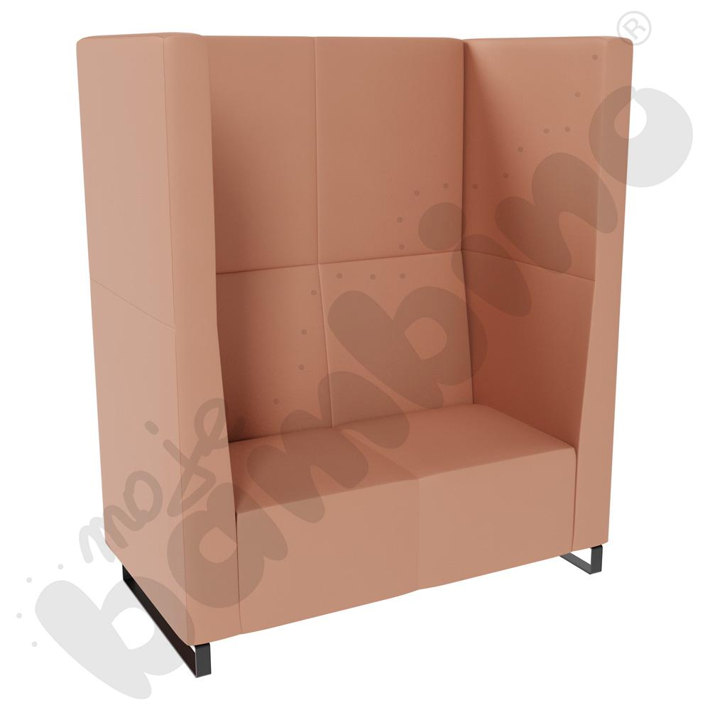 Sofa Universum 2-os. wys. 163 cm, 2 boki wysokie, tkanina MT06