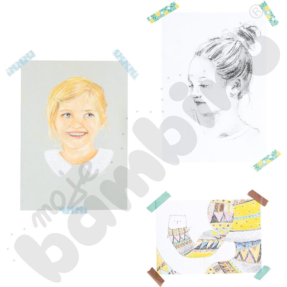 Pastele suche 12 szt. węgle