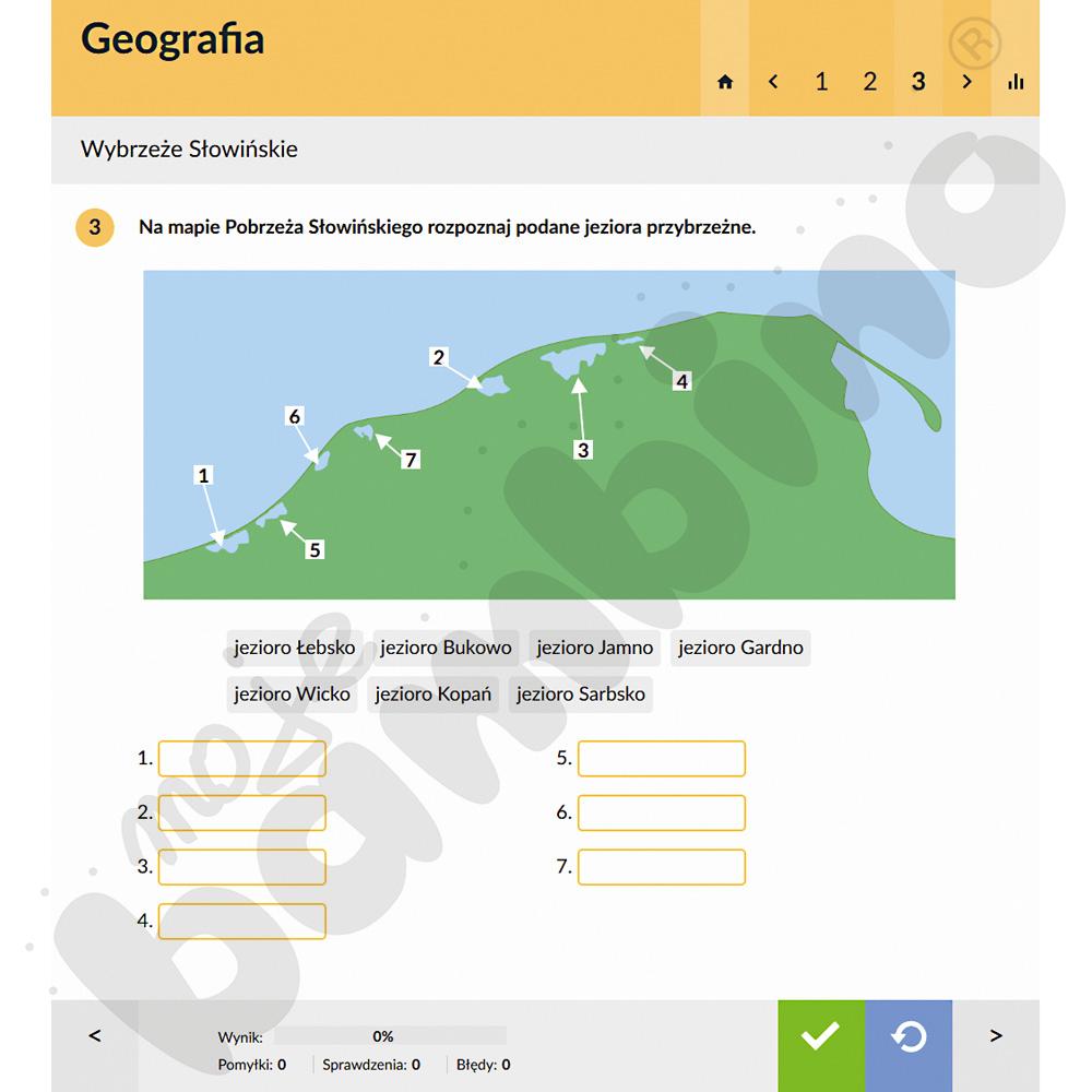 EduPaka - interaktywne zadania i ćwiczenia przedmiotowe - GEOGRAFIA KL. 5-8