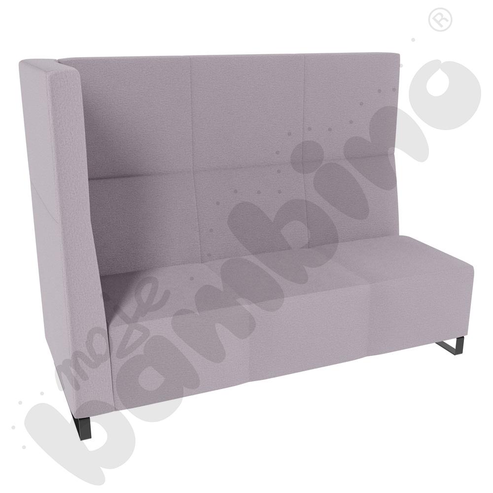 Sofa Universum 3-os. wys. 133 cm, bok średni prawy, tkanina KG21