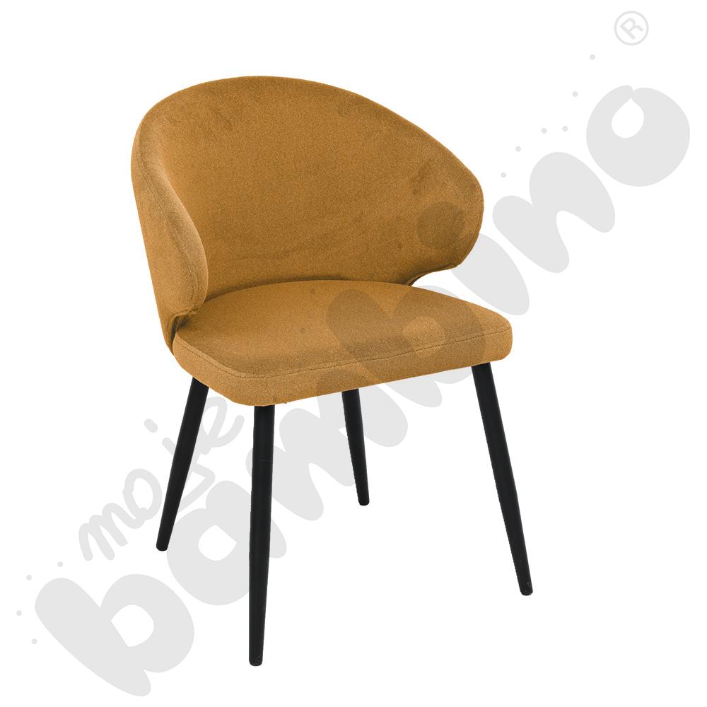 Krzesło Freja musztardowe