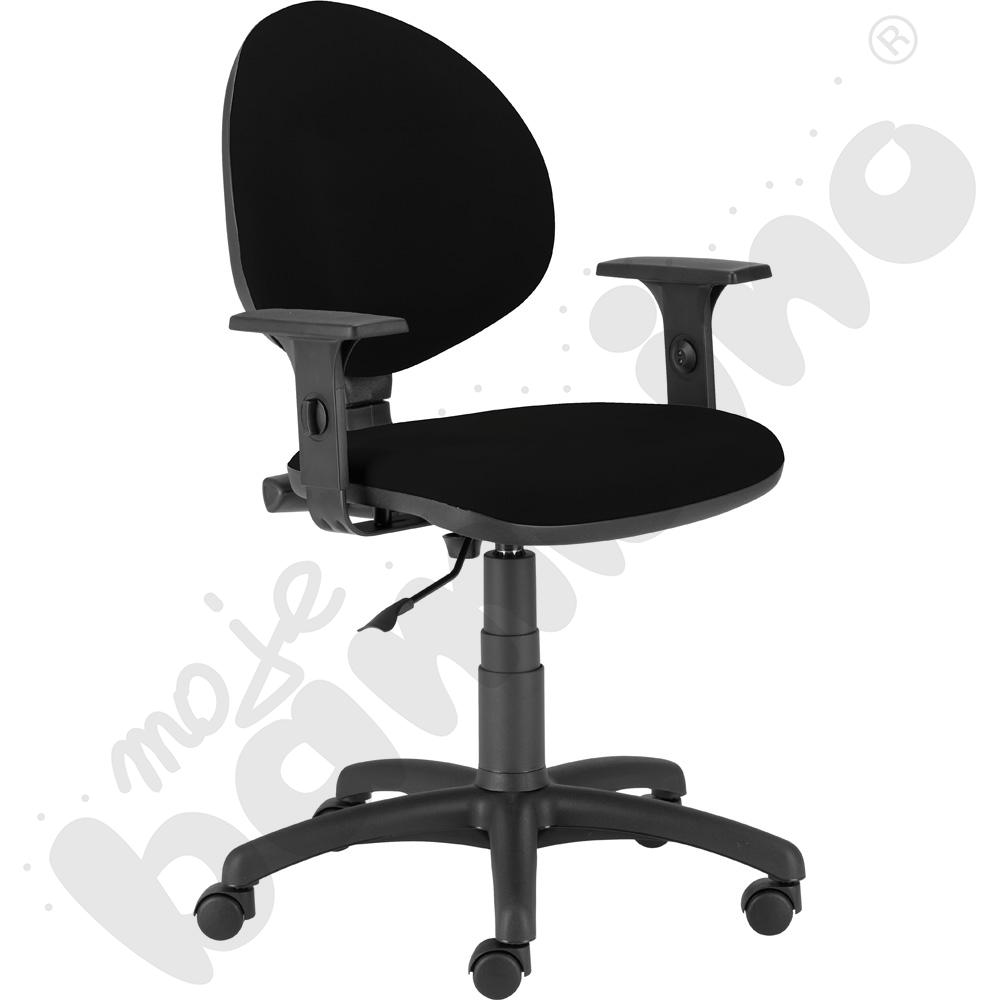 Krzesło R obrotowe SMART mikro czarne