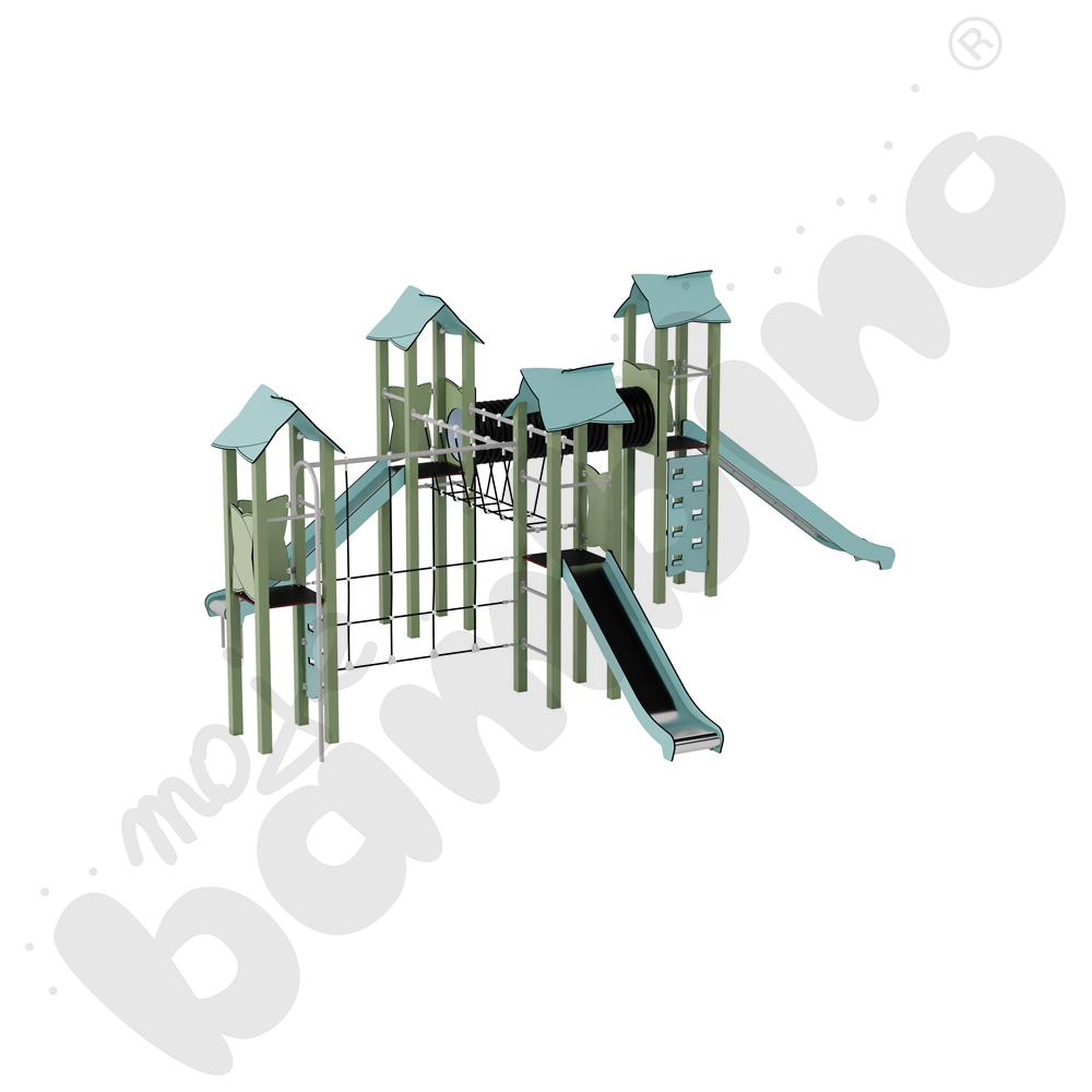 Zestaw Urbi 10, słupy metalowe C