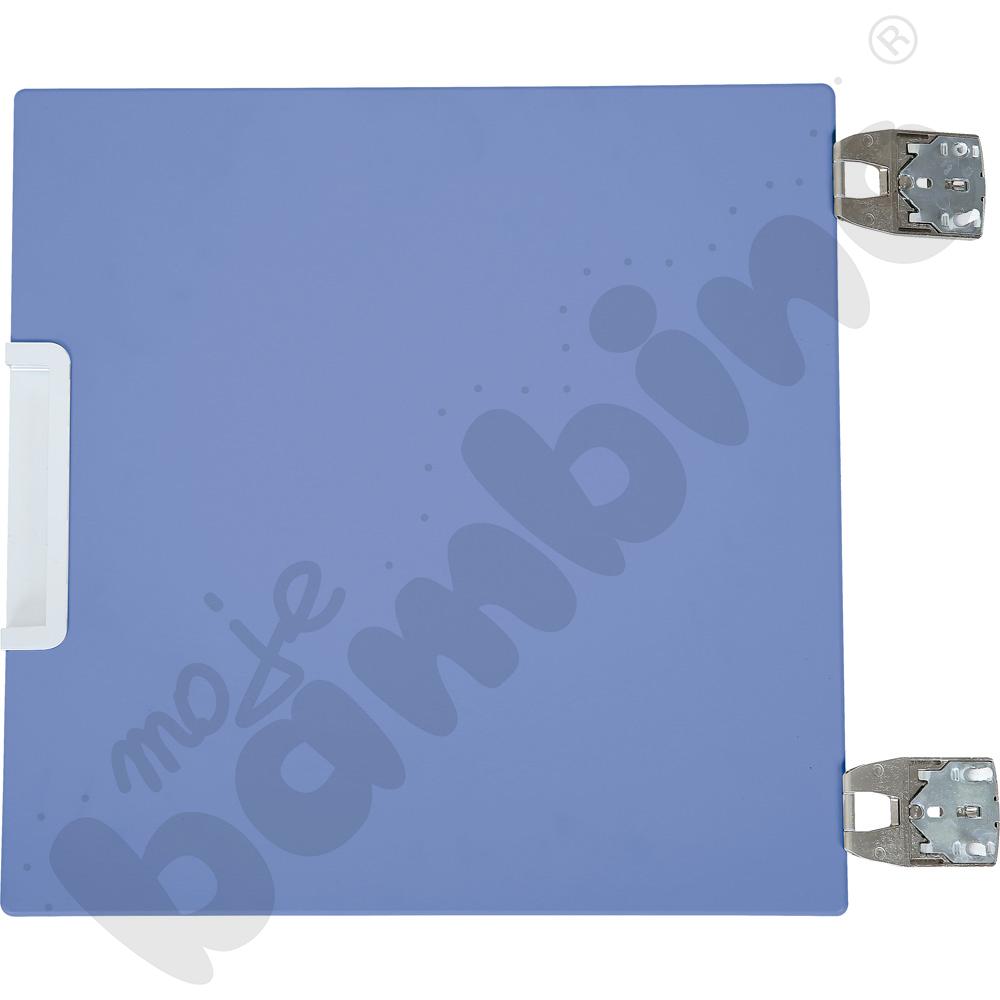 Quadro - drzwiczki małe 90 st. mocowane do korpusu - niebieskie