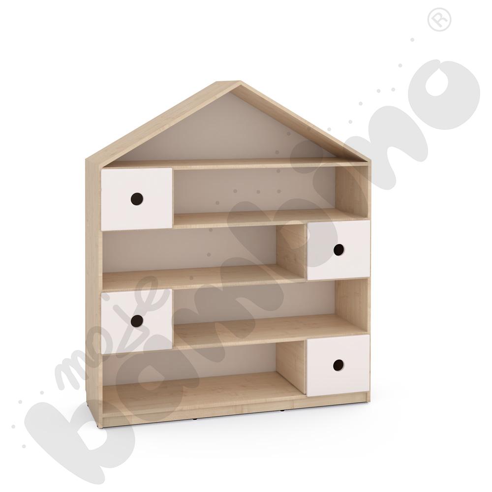 Domek Feria z półkami, klon jasny