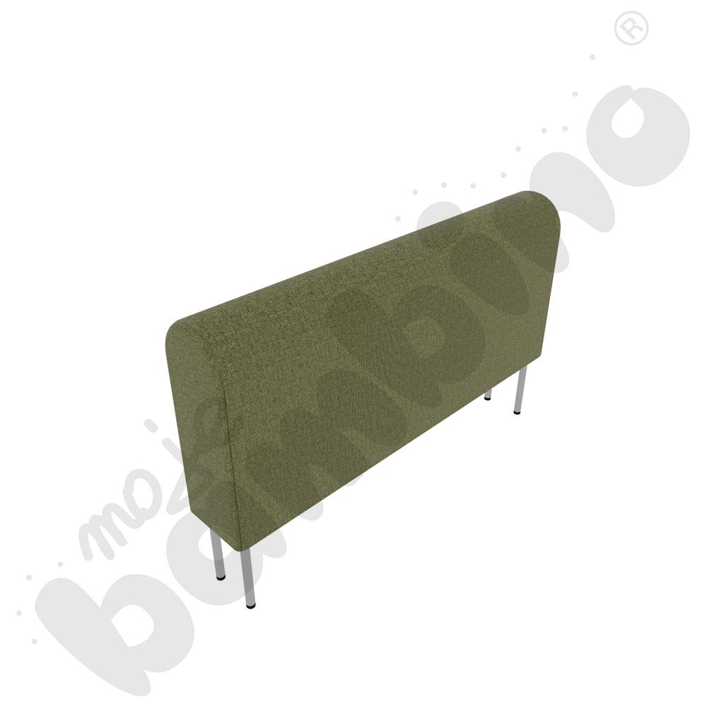 Moduł Versa 120x20x74 cm z plastikowymi stopkami, stelaż jasnoszary, tkanina RO27 Moduł Versa 120x20x74 cm z plastikowymi stopkami, stelaż jasnoszary, tkanina RO27