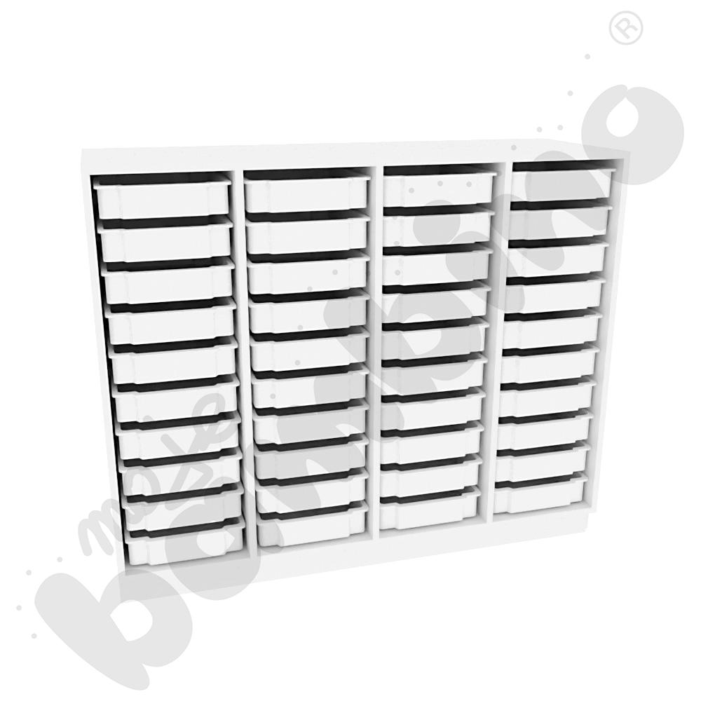 Quadro - zestaw 159, biała skrzynia